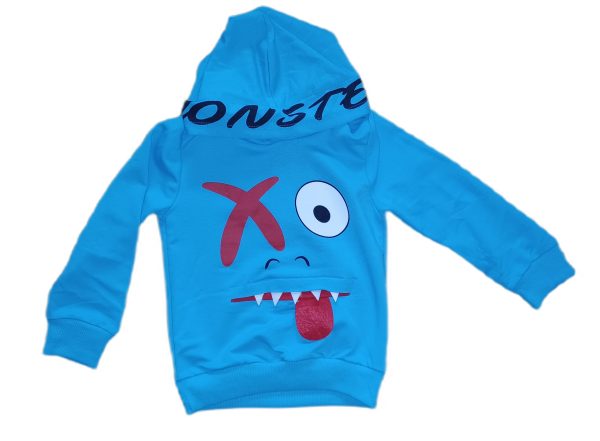 BLUZA Z KAPTUREM DLA CHŁOPCA - obrazek 2